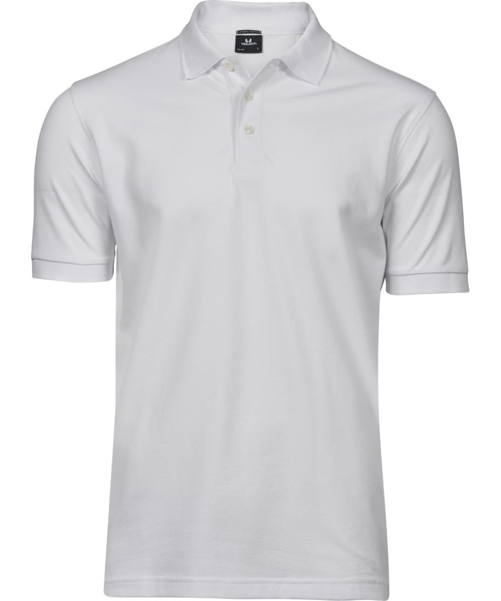 TEE JAYS Férfi galléros póló logózva