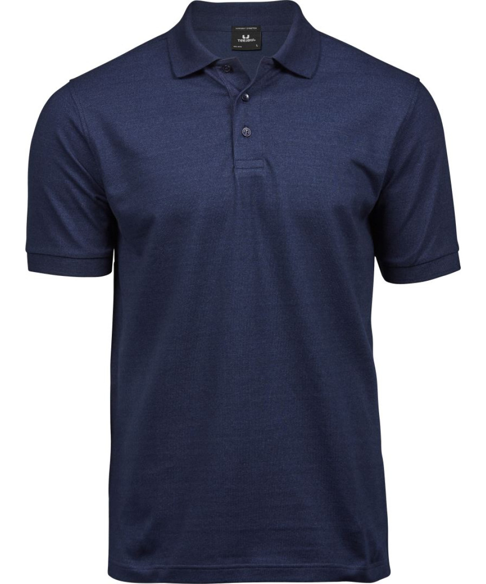 TEE JAYS Férfi galléros póló logózva