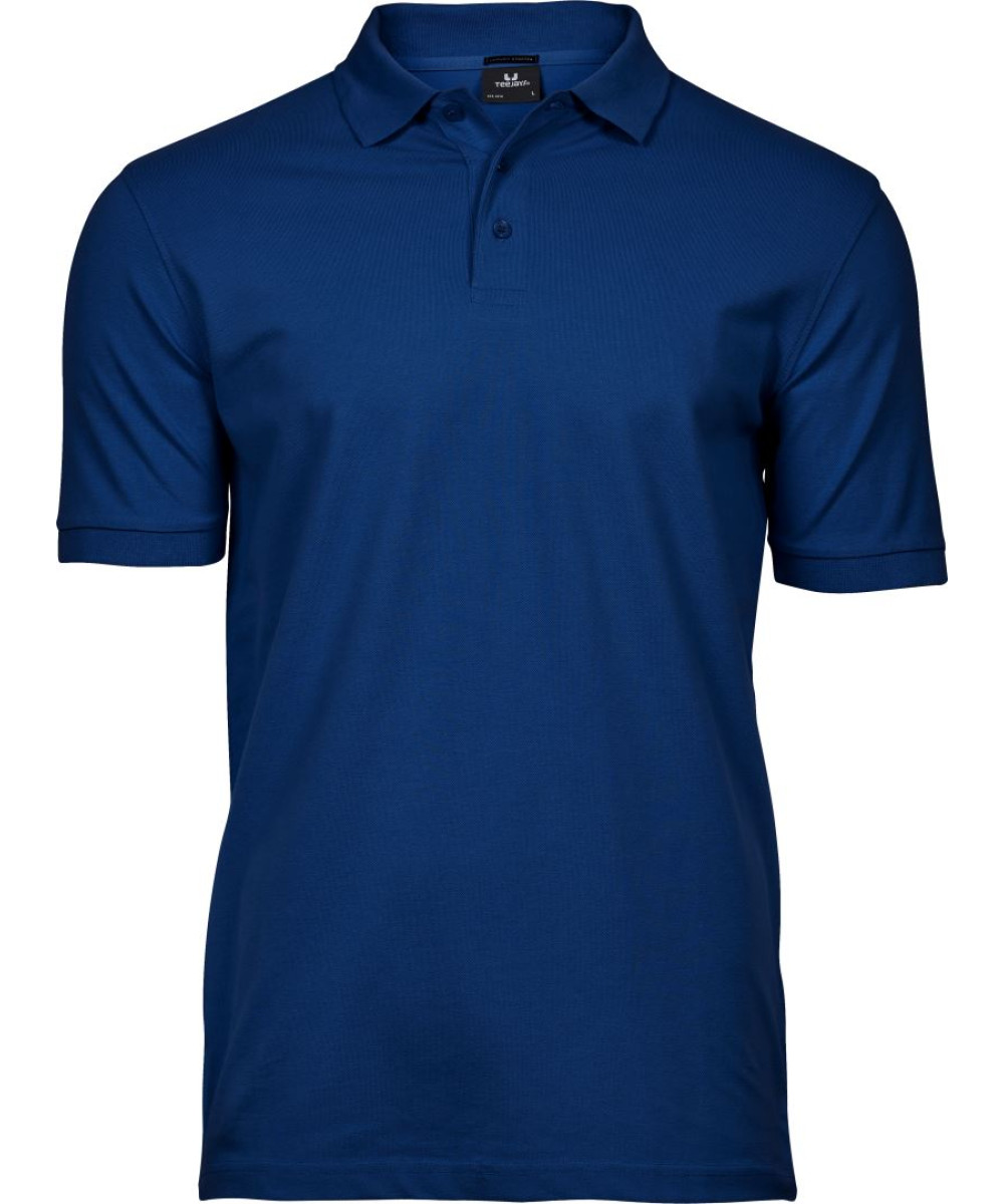 TEE JAYS Férfi galléros póló logózva