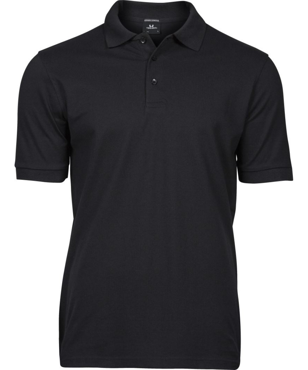 TEE JAYS Férfi galléros póló logózva