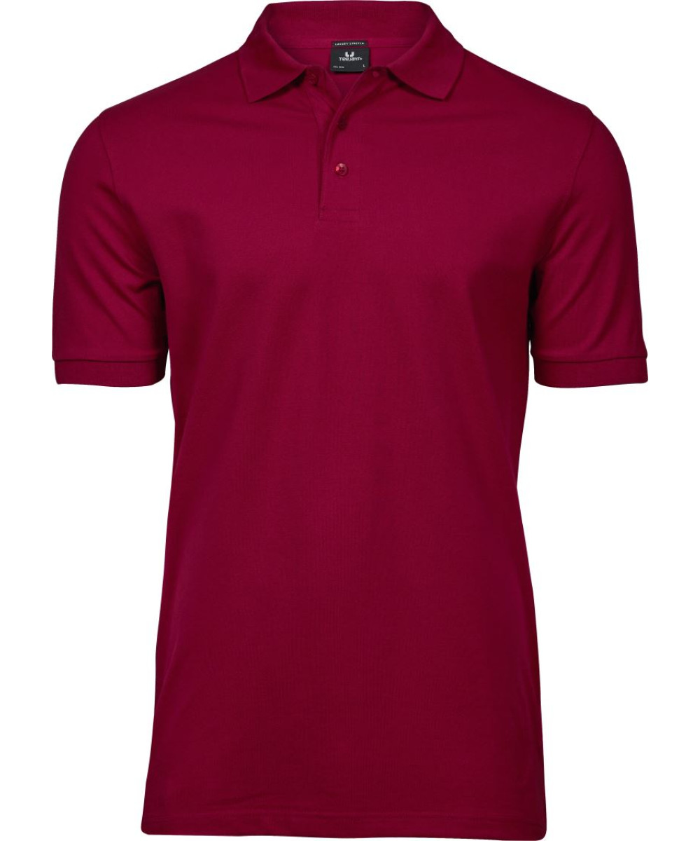 TEE JAYS Férfi galléros póló logózva