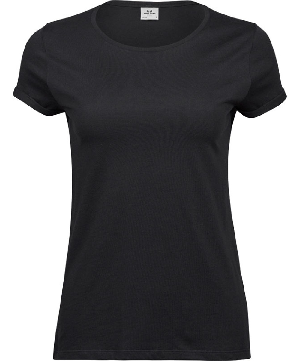 Tee Jays | 5063 Ladies' T-Shirt with Roll-Up Sleeves