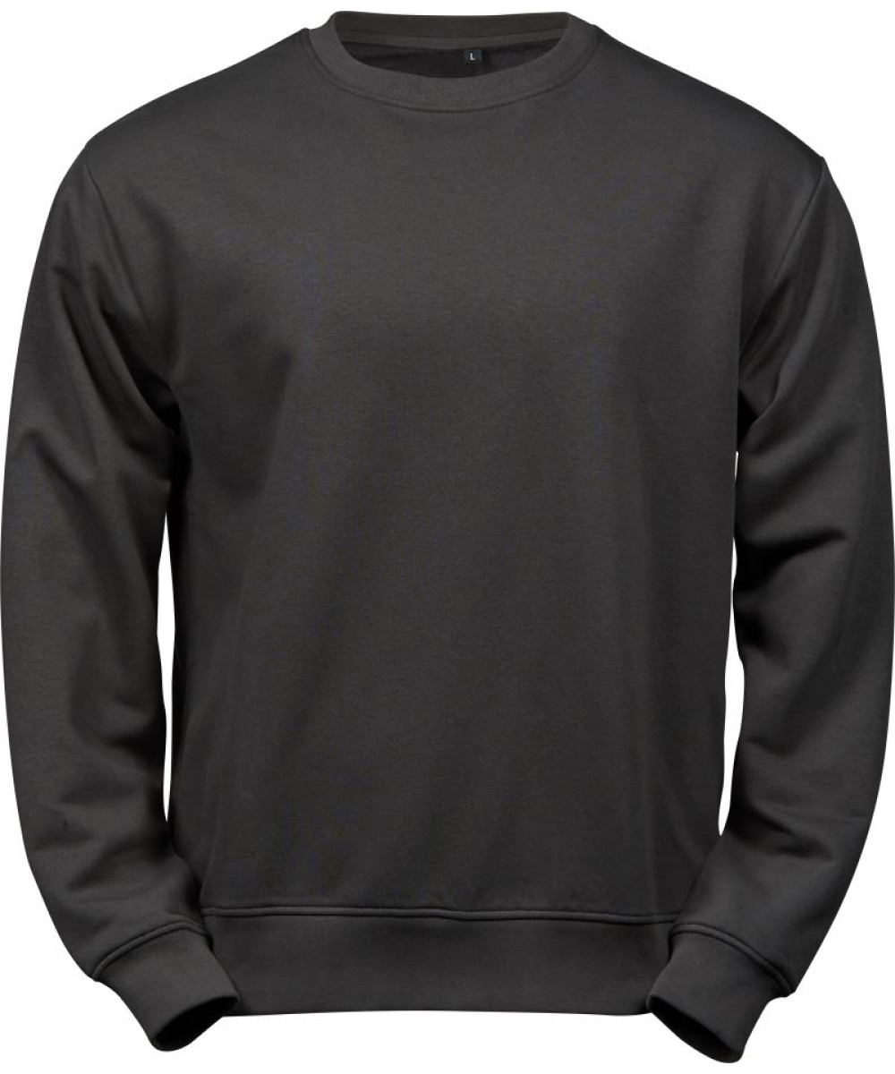 TEE JAYS férfi pulóver emblémázva