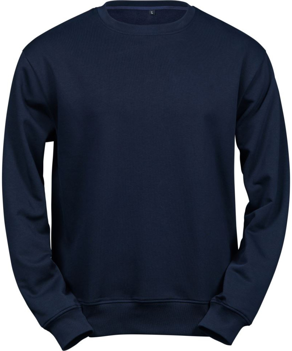 TEE JAYS férfi pulóver emblémázva