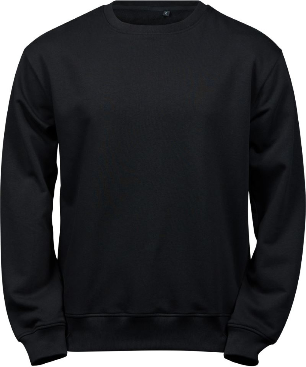 TEE JAYS férfi pulóver emblémázva