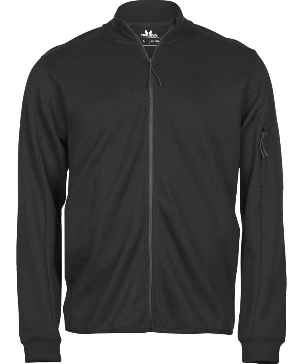 TEE JAYS férfi pulóver emblémázva