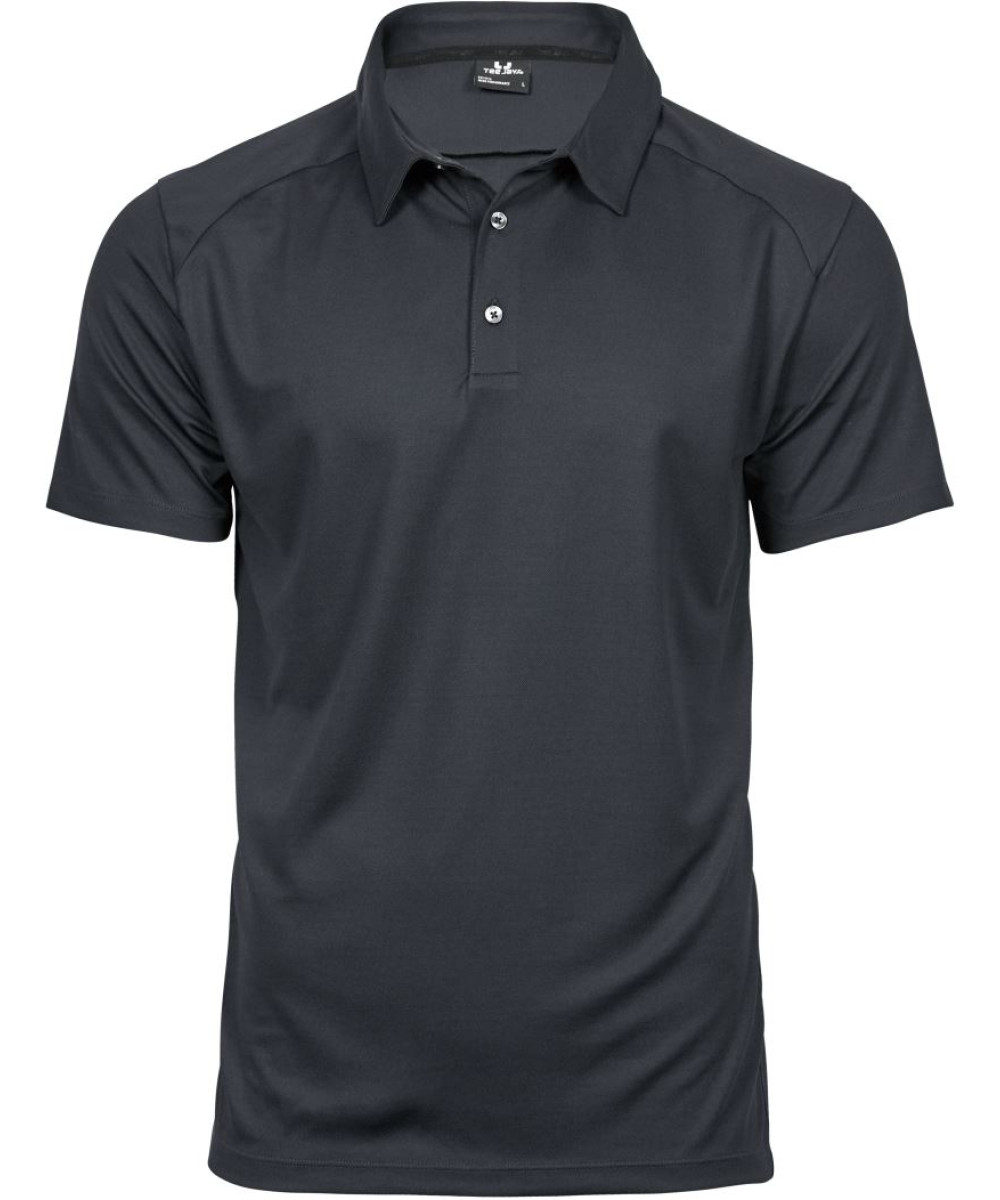 TEE JAYS Férfi galléros póló logózva