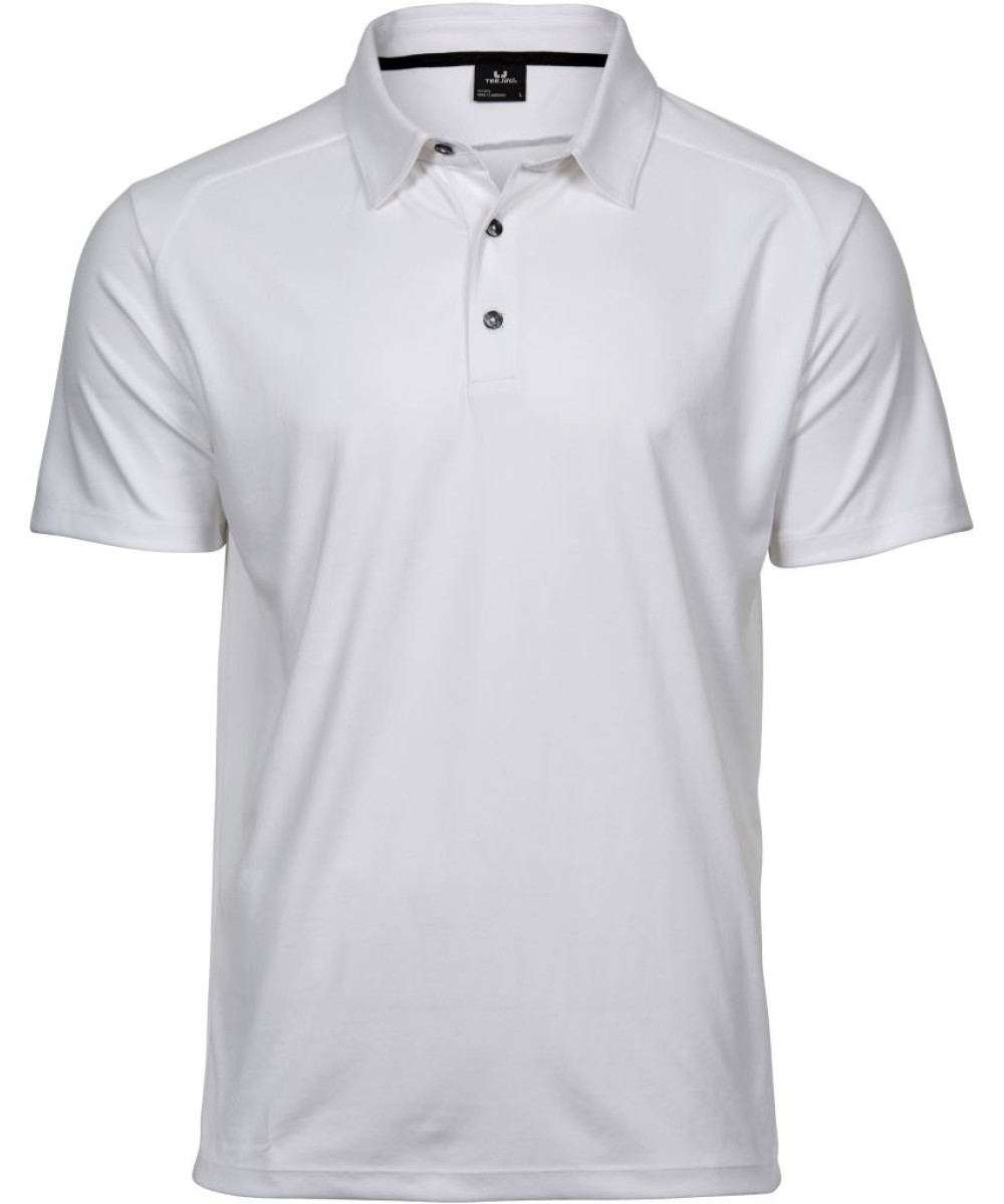 TEE JAYS Férfi galléros póló logózva