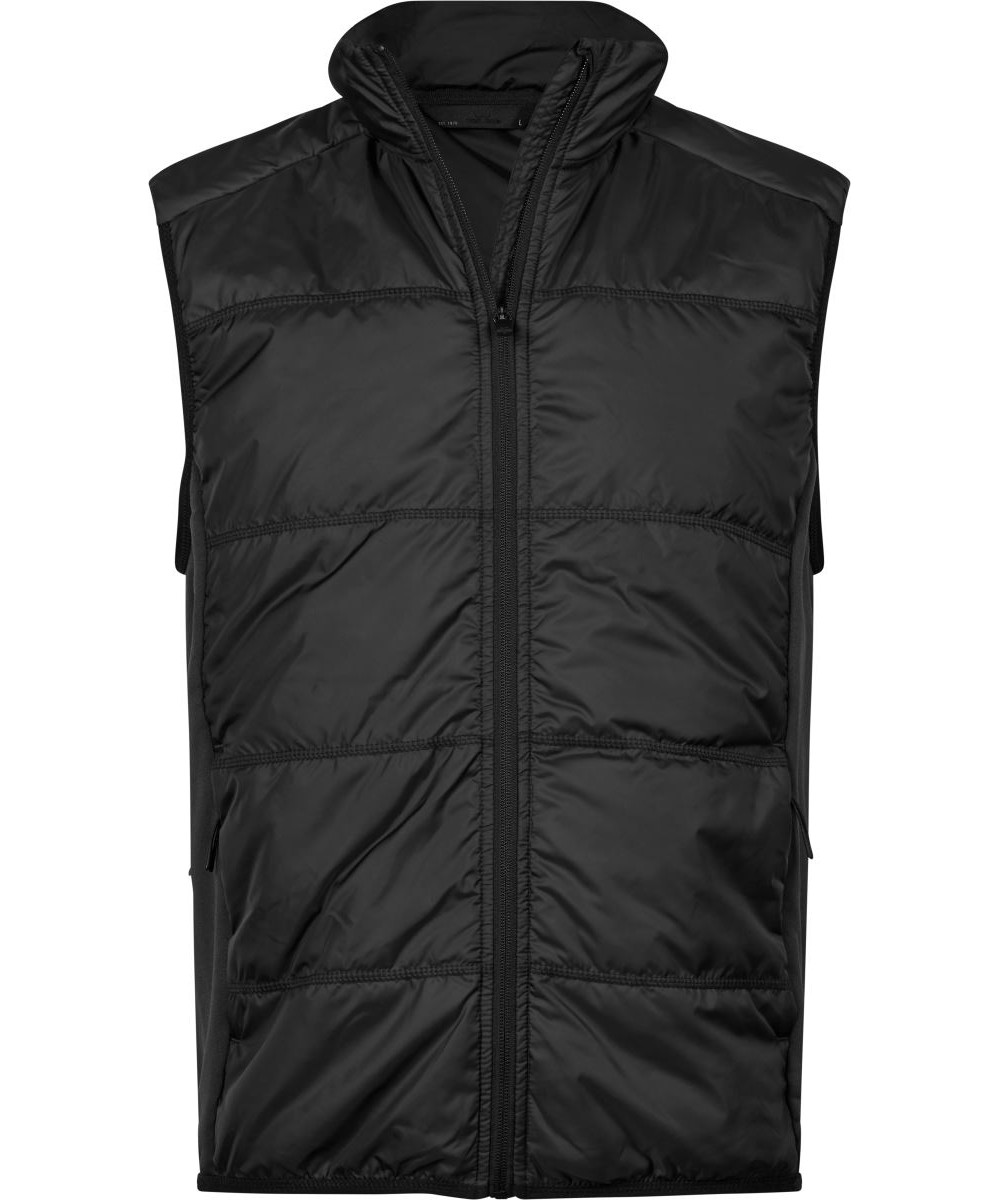 TEE JAYS férfi mellény céges hímzéssel, kültéri munkához