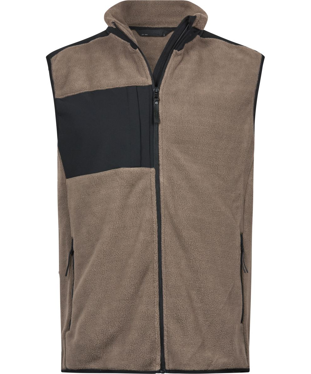 TEE JAYS férfi mellény céges hímzéssel, kültéri munkához