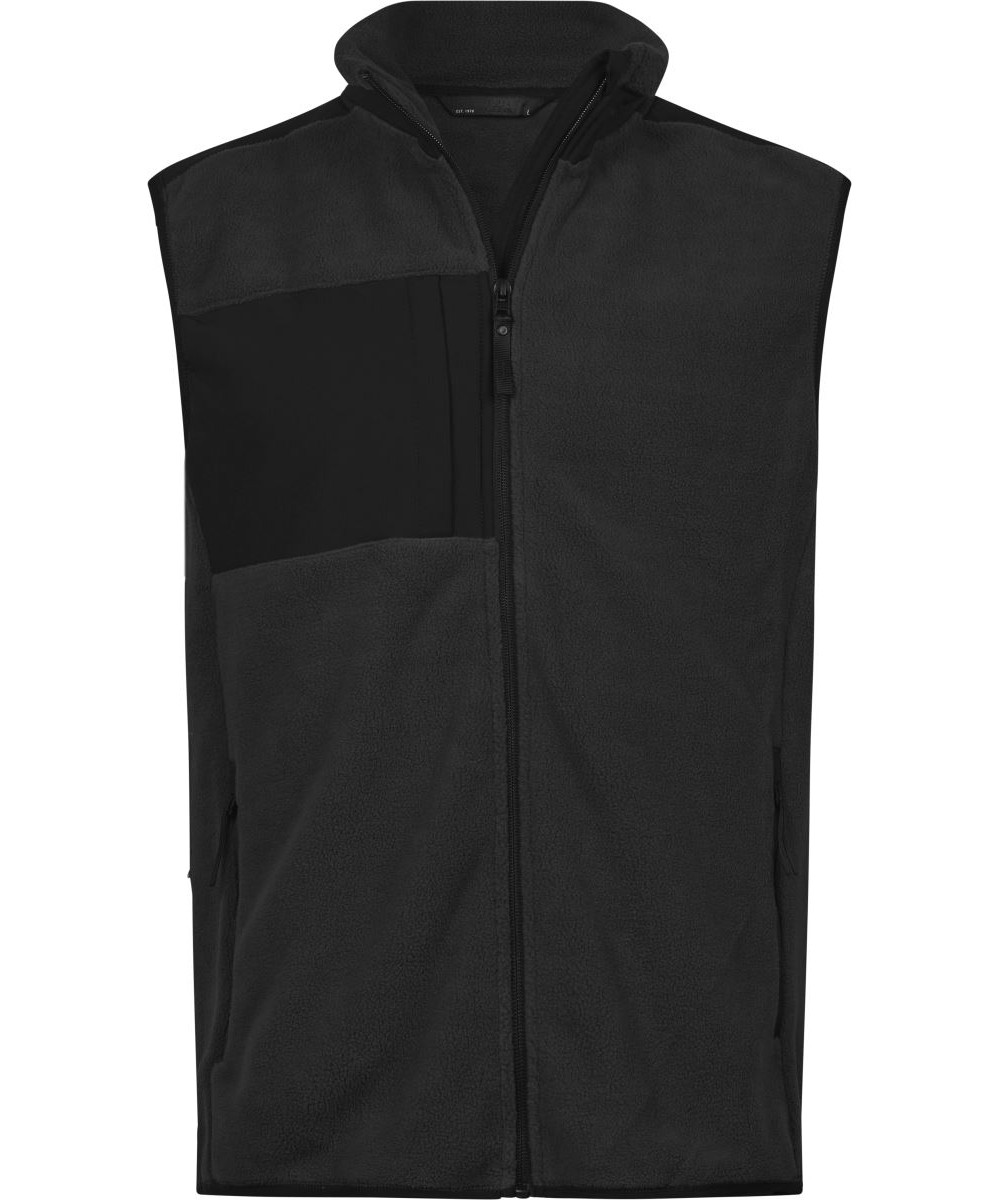 TEE JAYS férfi mellény céges hímzéssel, kültéri munkához