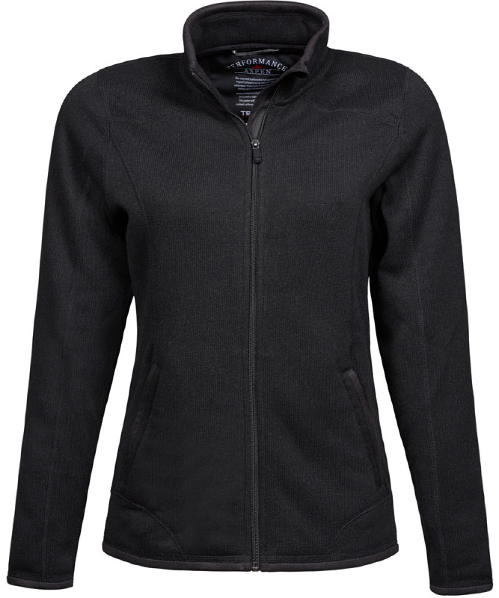 Tee Jays | 9616 Ladies' Melange Knitted Fleece Jacket