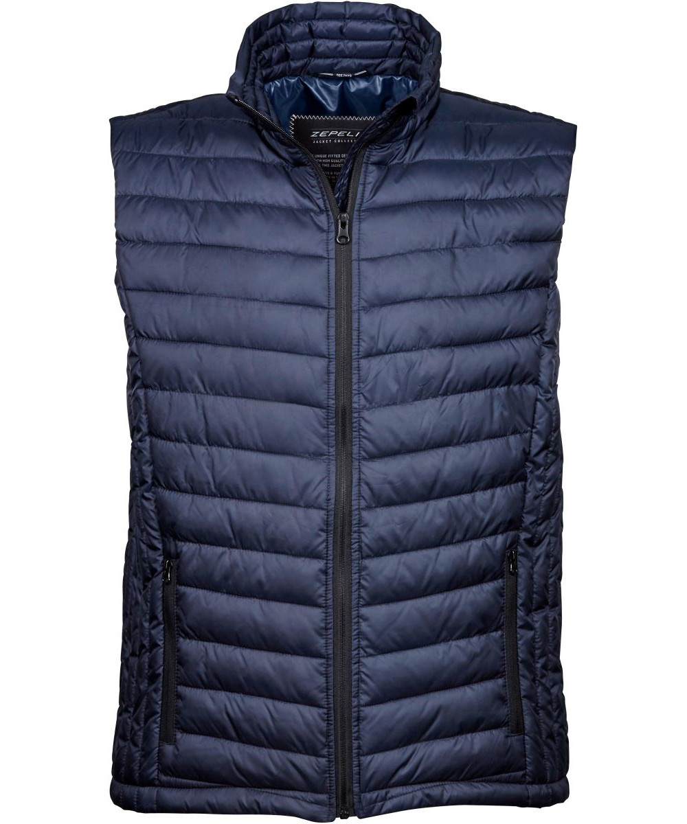 TEE JAYS férfi mellény céges hímzéssel, kültéri munkához