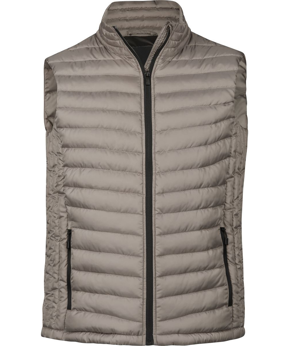 TEE JAYS férfi mellény céges hímzéssel, kültéri munkához