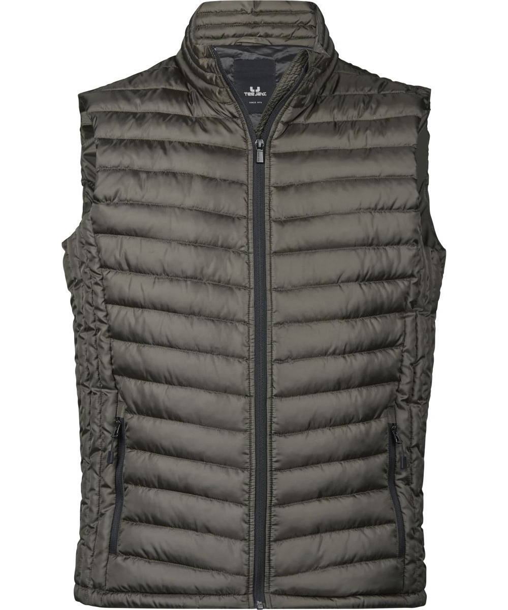 TEE JAYS férfi mellény céges hímzéssel, kültéri munkához