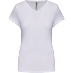 Kariban | K3015 Ladies' V-Neck Stretch T-Shirt