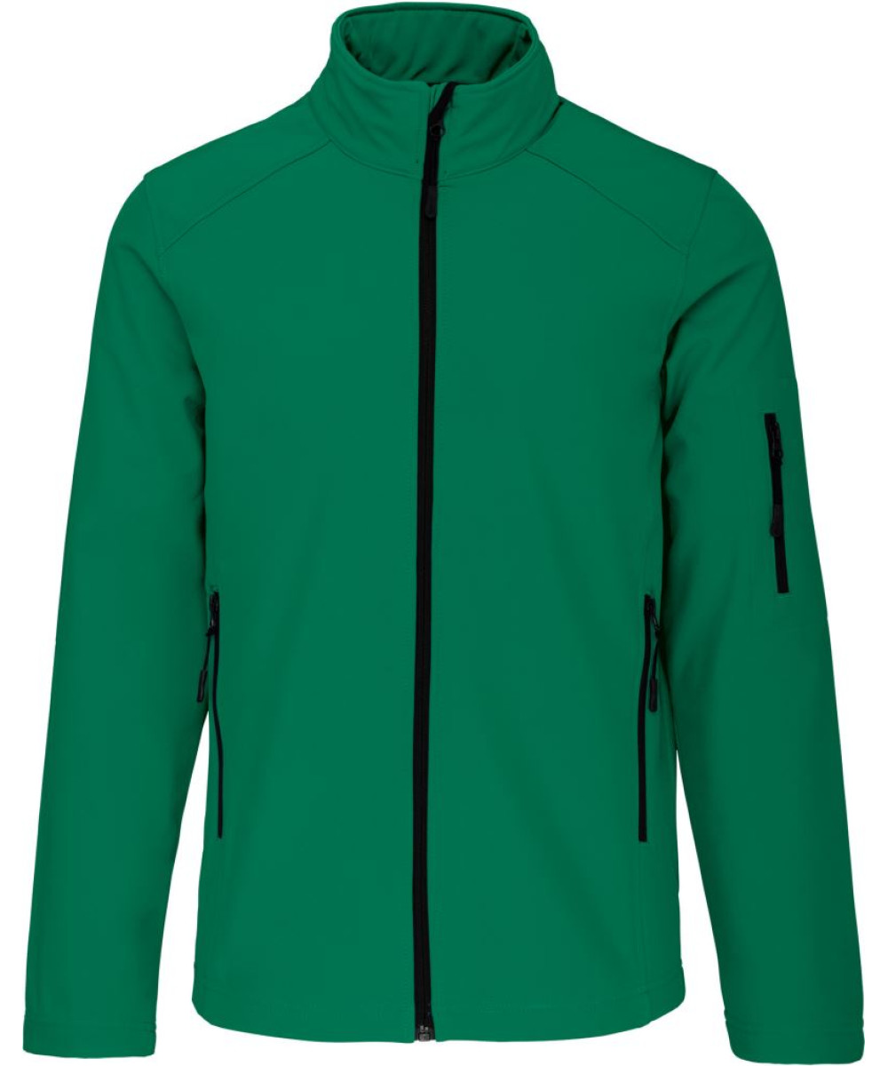 Kariban férfi kabát hímzett céges logóval