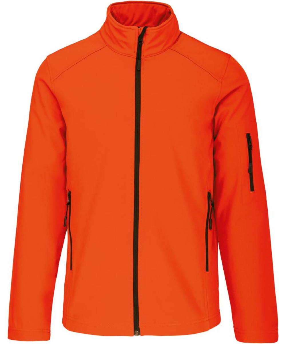 Kariban férfi kabát hímzett céges logóval