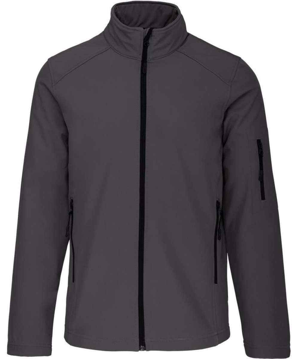 Kariban férfi kabát hímzett céges logóval