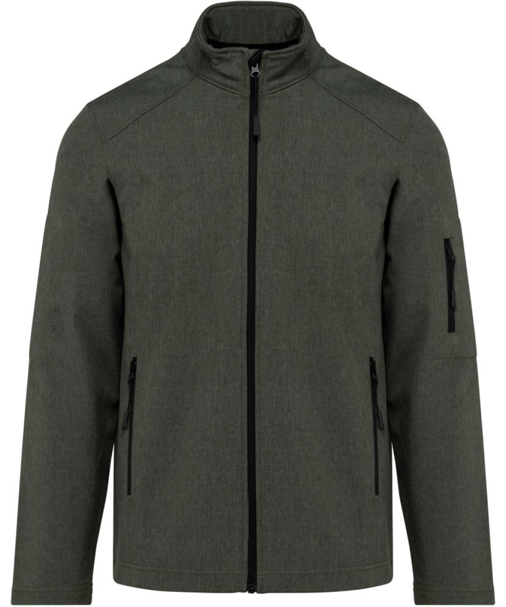 Kariban férfi kabát hímzett céges logóval