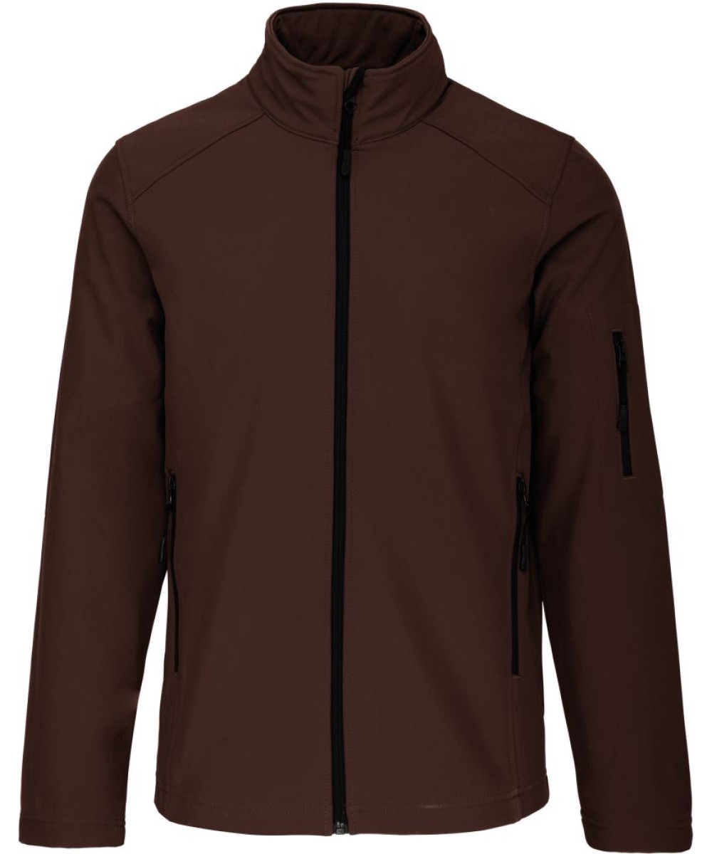 Kariban férfi kabát hímzett céges logóval