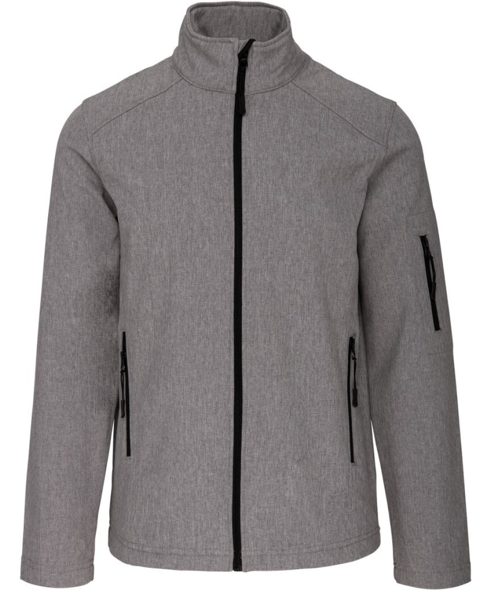 Kariban férfi kabát hímzett céges logóval