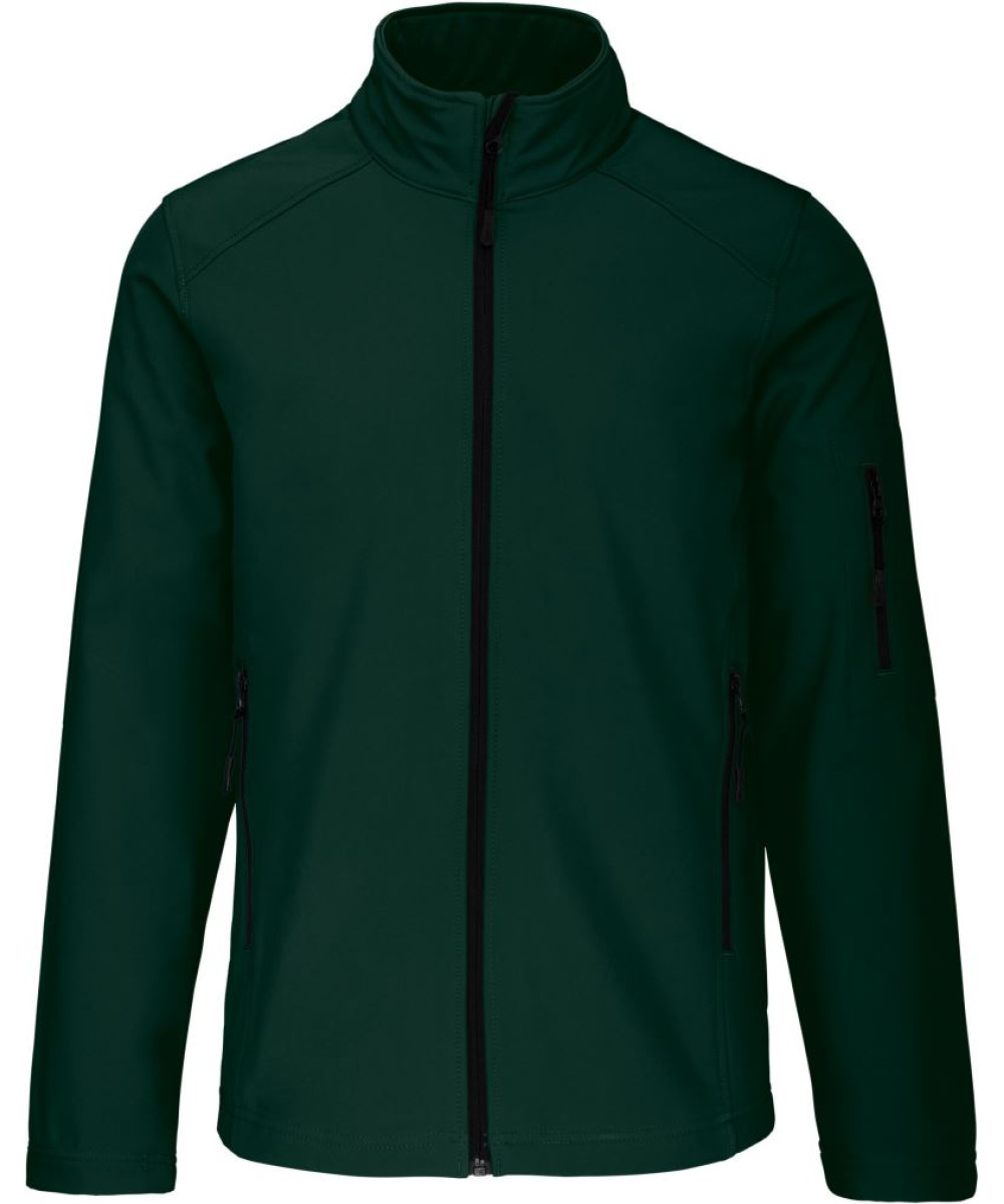 Kariban férfi kabát hímzett céges logóval