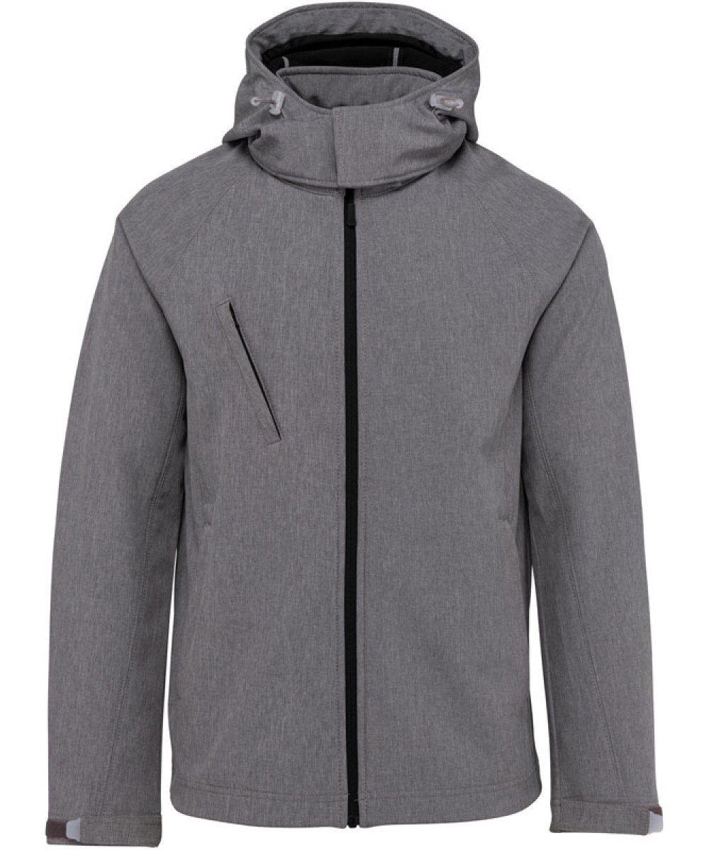 Kariban | K413 Men's 3-Layer Hooded Softshell Jacket