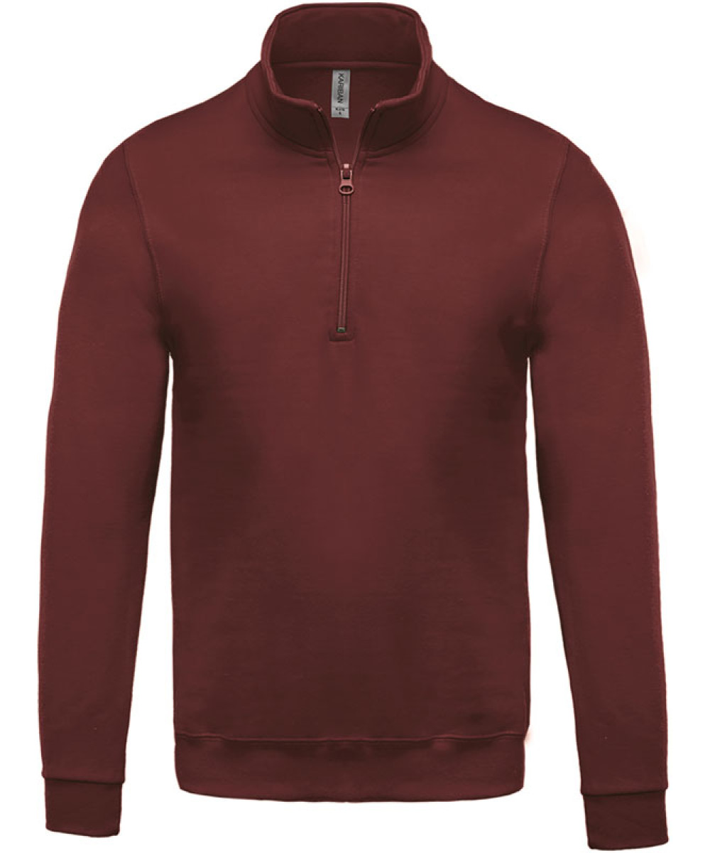 Kariban | K478 Sweater with 1/4 Zip