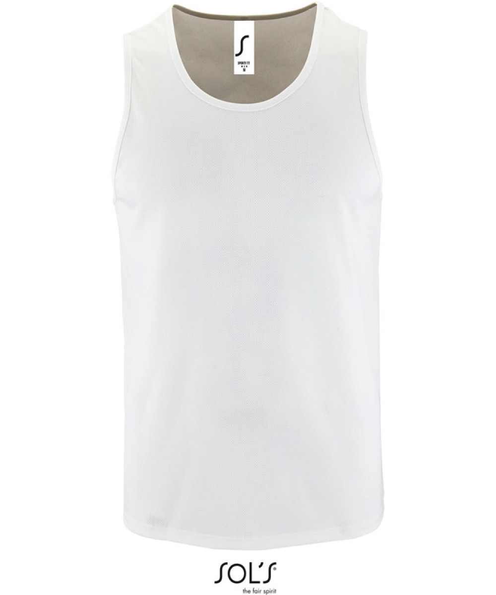 SOLS | Sporty TT Men Mens Sport Shirt sleeveless