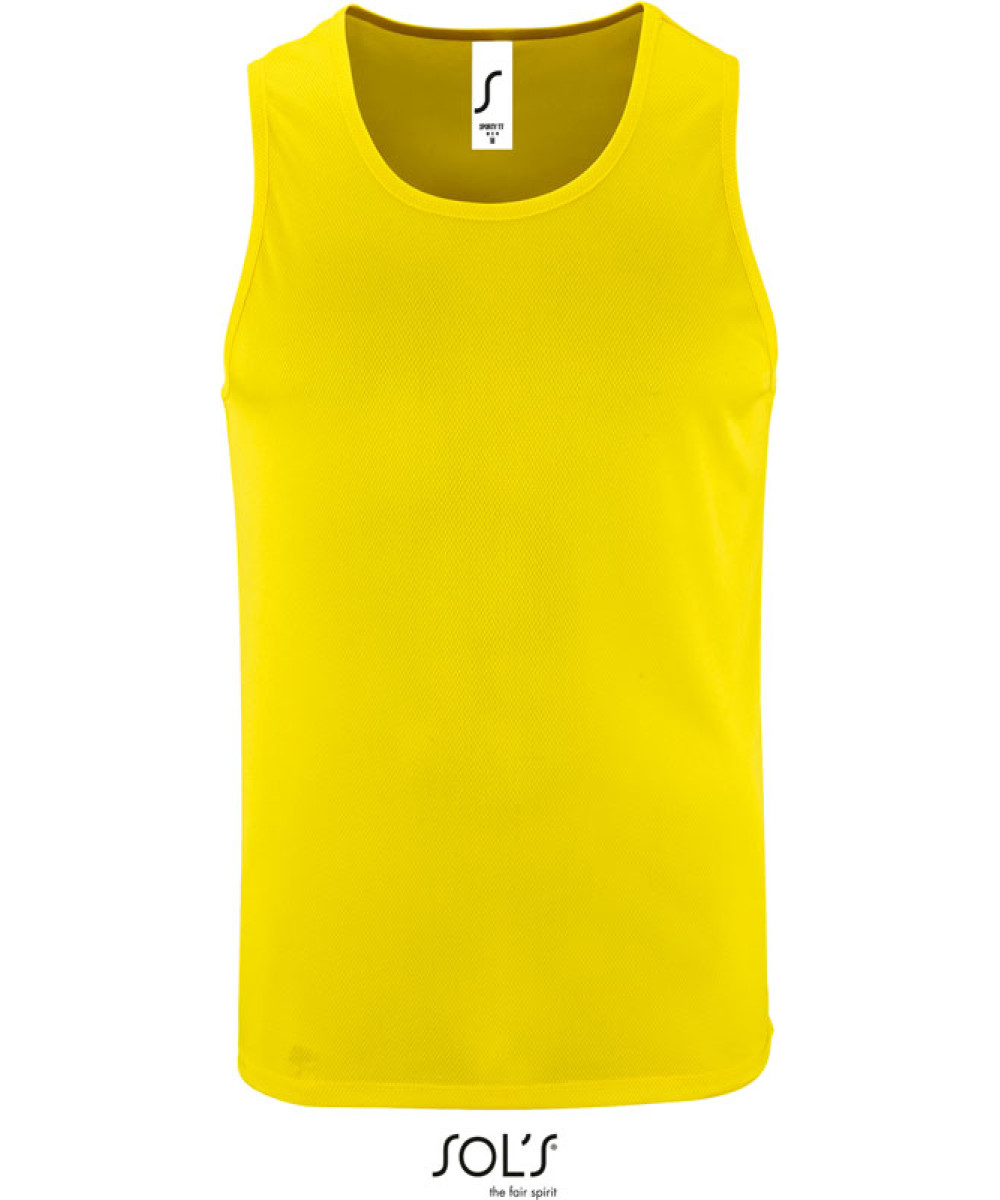 SOLS | Sporty TT Men Mens Sport Shirt sleeveless