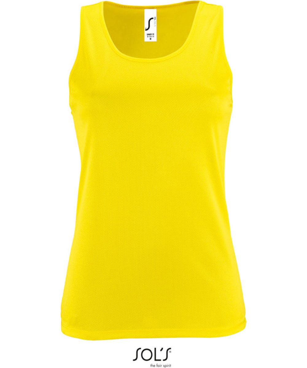 SOLS | Sporty TT Women Ladies Sport Shirt sleeveless