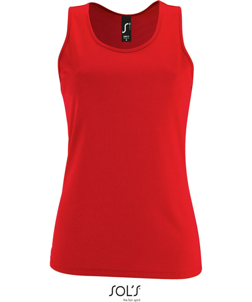 SOLS | Sporty TT Women Ladies Sport Shirt sleeveless