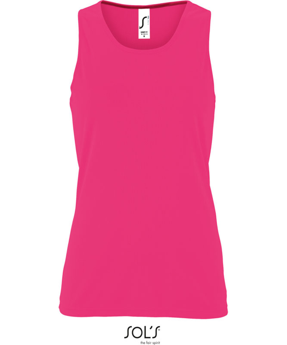 SOLS | Sporty TT Women Ladies Sport Shirt sleeveless