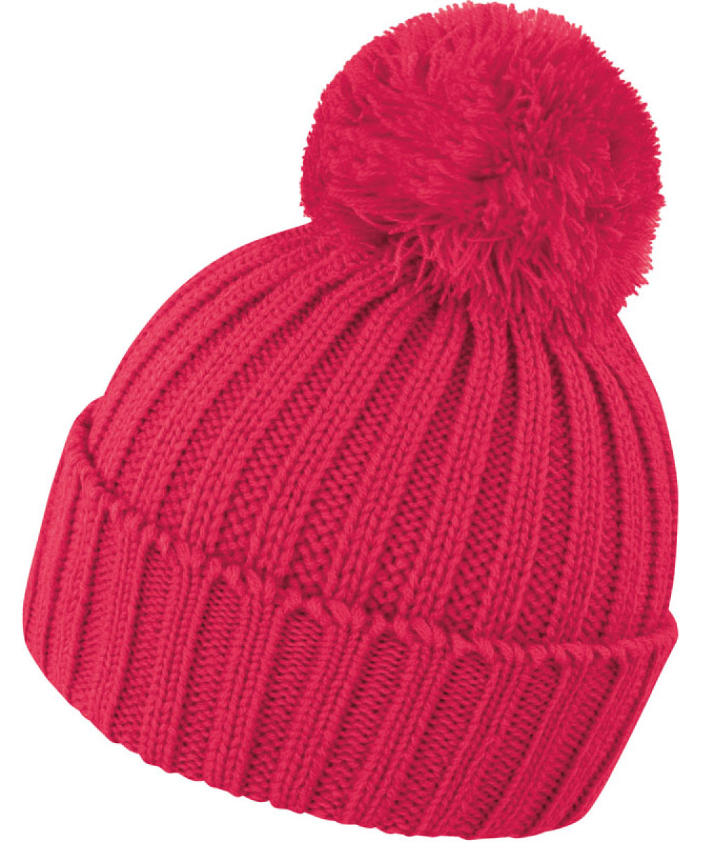 Result Winter Essentials | R369X Knitted Hat with Pompon