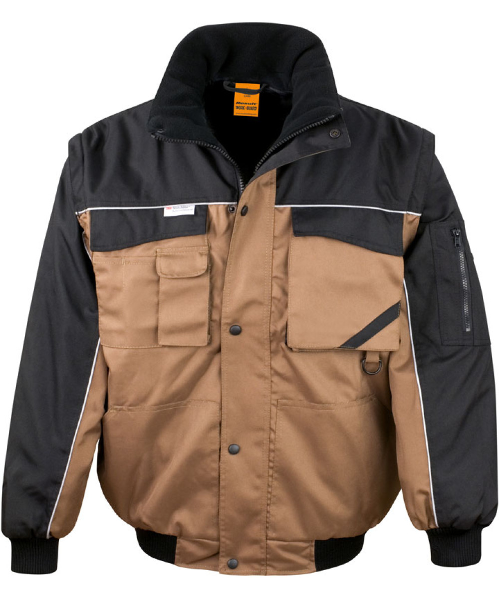 Result Work-Guard | R071X Workwear Jacket with detachable Sleeves