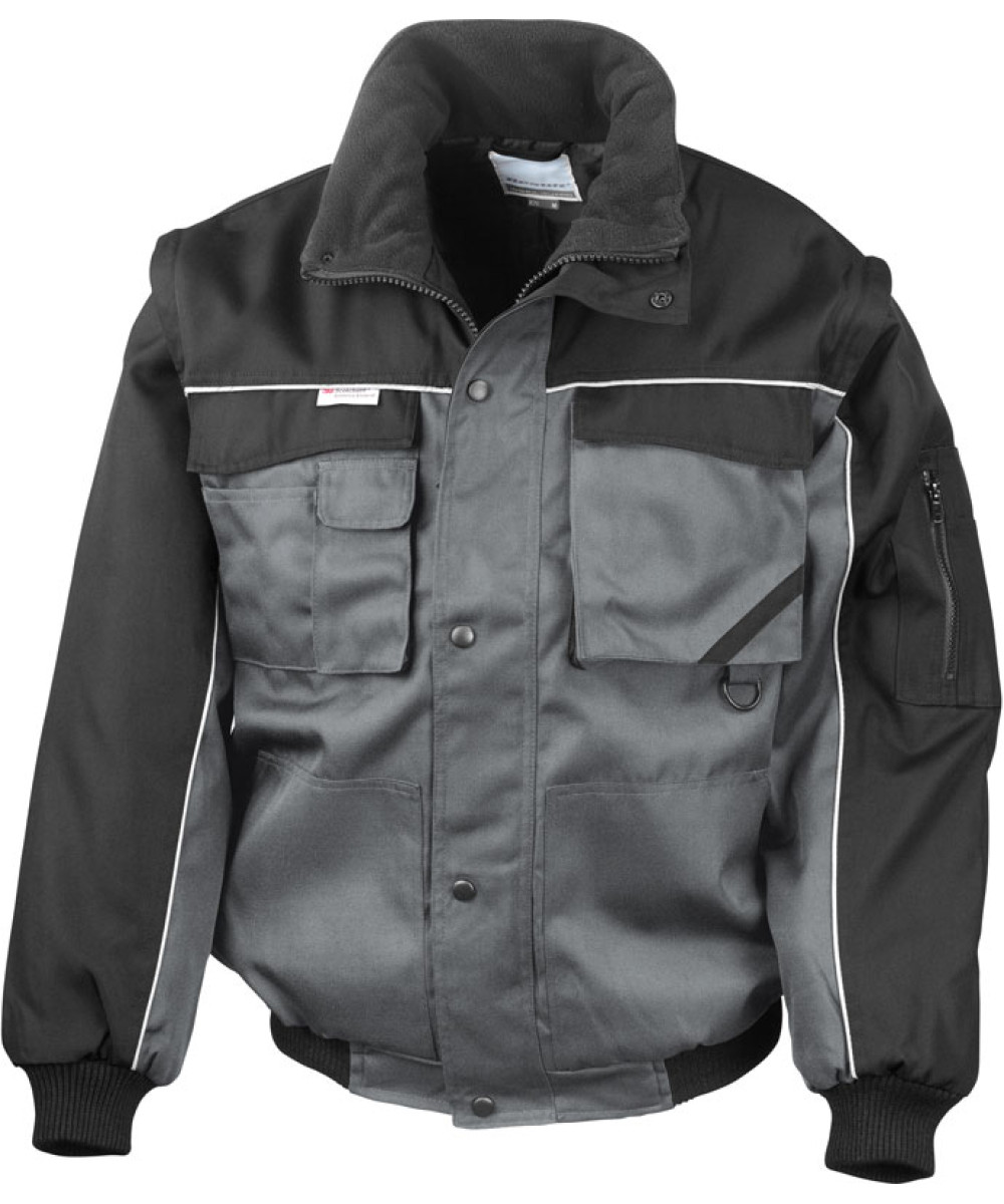 Result Work-Guard | R071X Workwear Jacket with detachable Sleeves