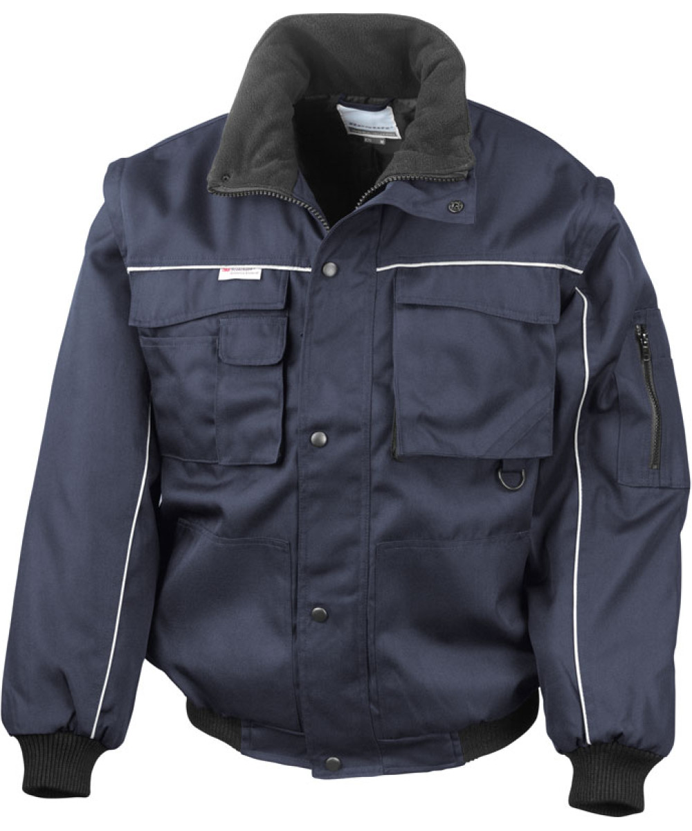 Result Work-Guard | R071X Workwear Jacket with detachable Sleeves