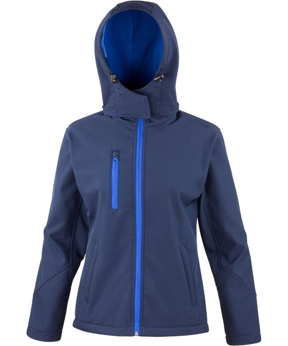 Result Core | R230F Ladies' 3-Layer Softshell Hooded Jacket