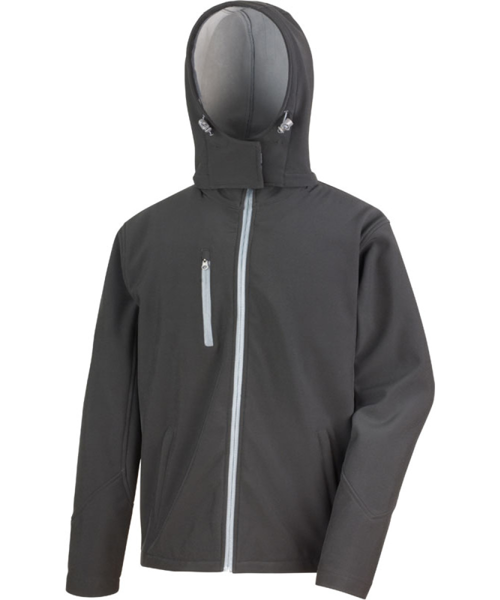 Result Core | R230M Men's 3-Layer Softshell Hooded Jacket