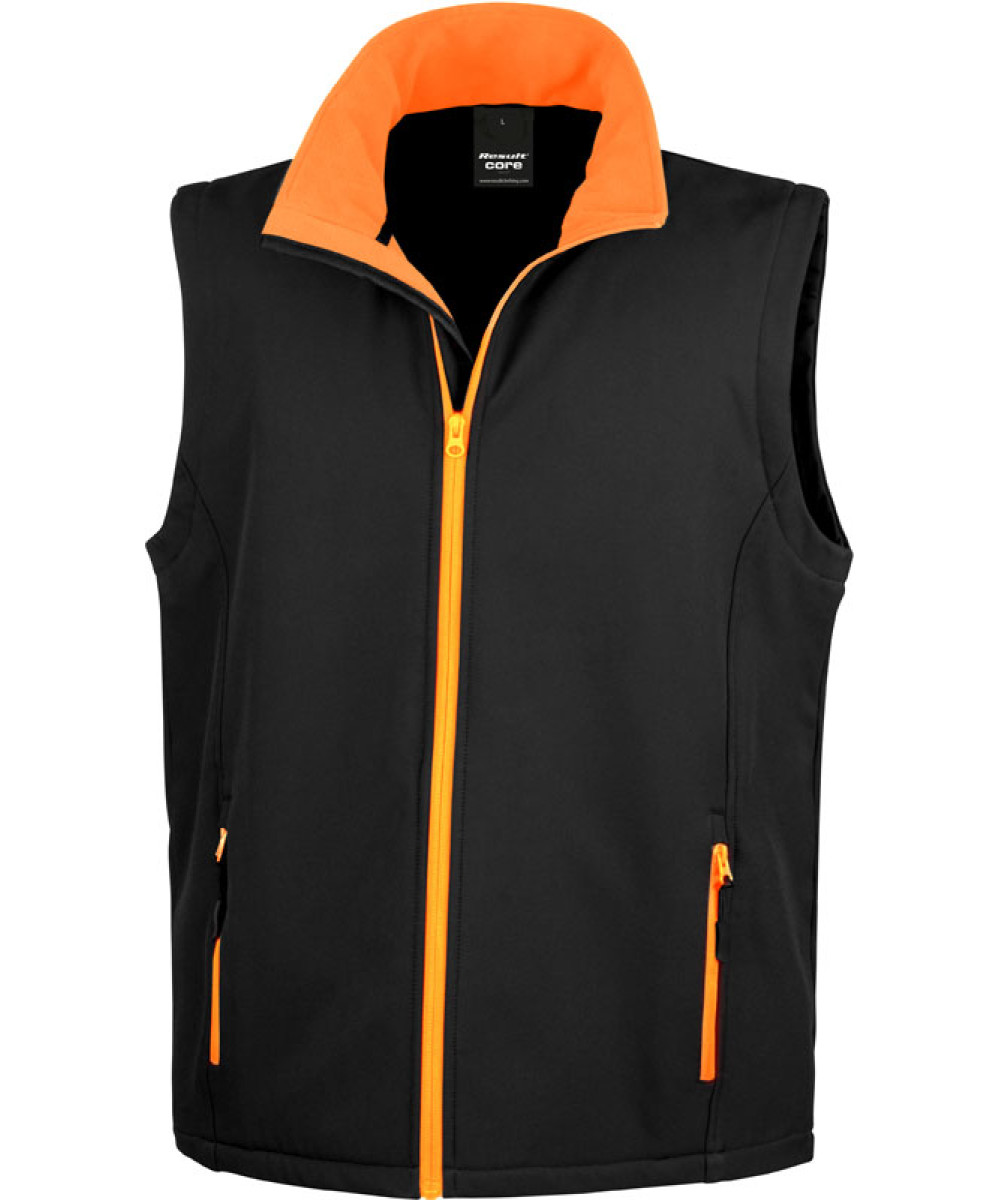 Result | R232M Men's 2-Layer Softshell Vest