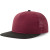 Burgundy/black