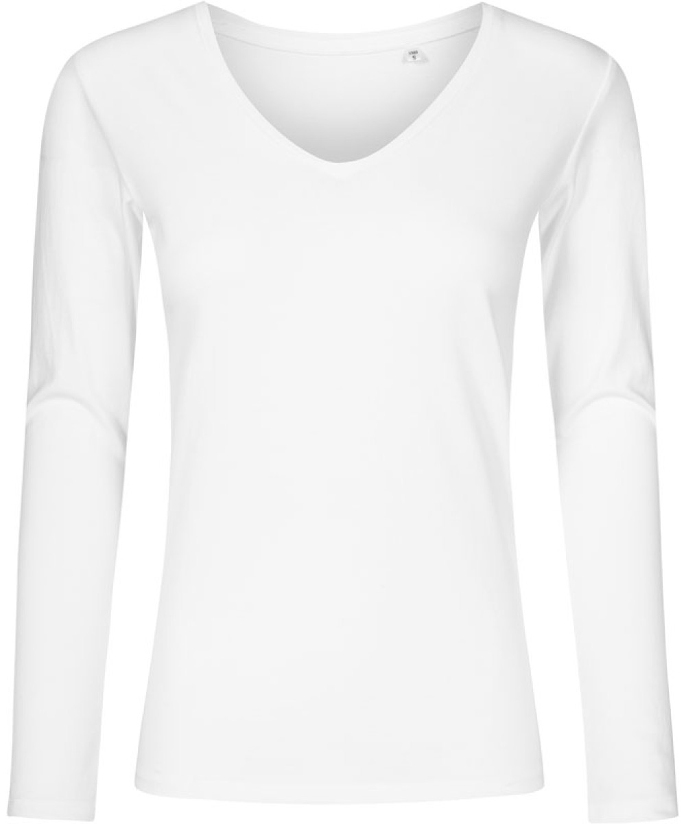 Promodoro | 1560 Ladies' V-Neck T-Shirt long-sleeve - X.O