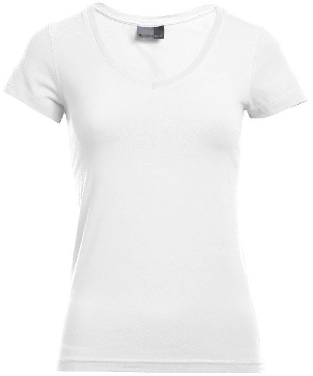 Promodoro | 3086 Ladies' Slim Fit V-Neck T-Shirt női póló