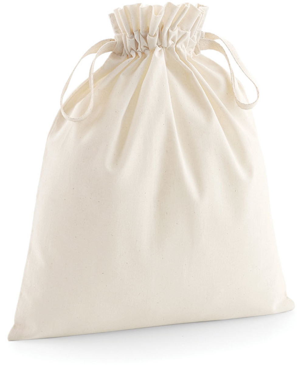 Westford Mill | W118 Organic Cotton Bag with Drawcord