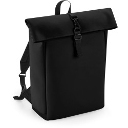 BagBase | BG335 Matte PU Roll-Top Backpack