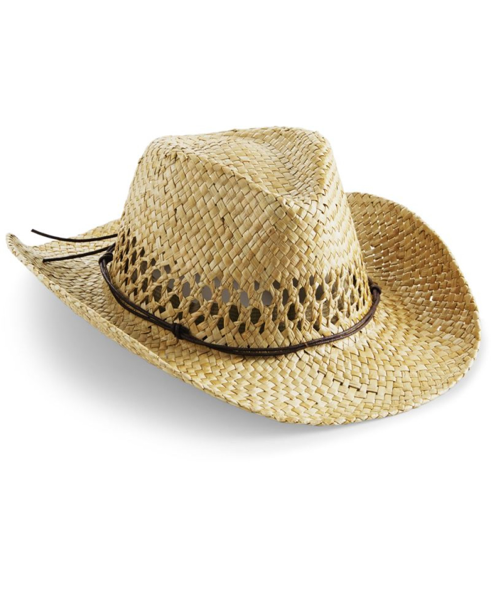 Beechfield | B735 Cowboy hat in braided look