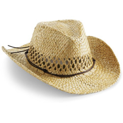 Beechfield | B735 Cowboy hat in braided look