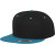 Black/teal