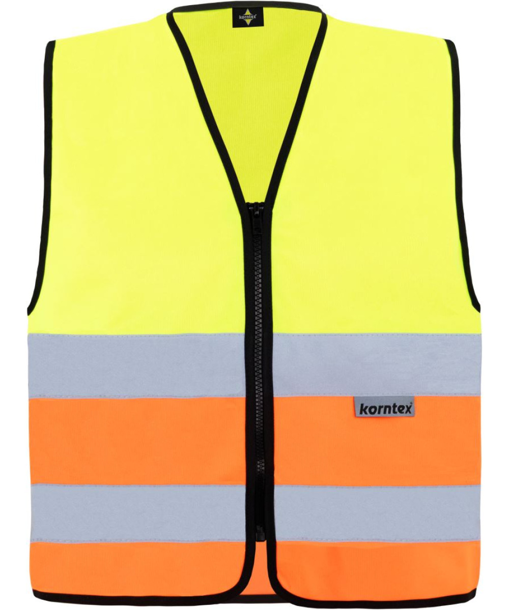 Korntex jól láthatósági mellény logózva